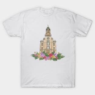 Cedar City Temple Illustration T-Shirt